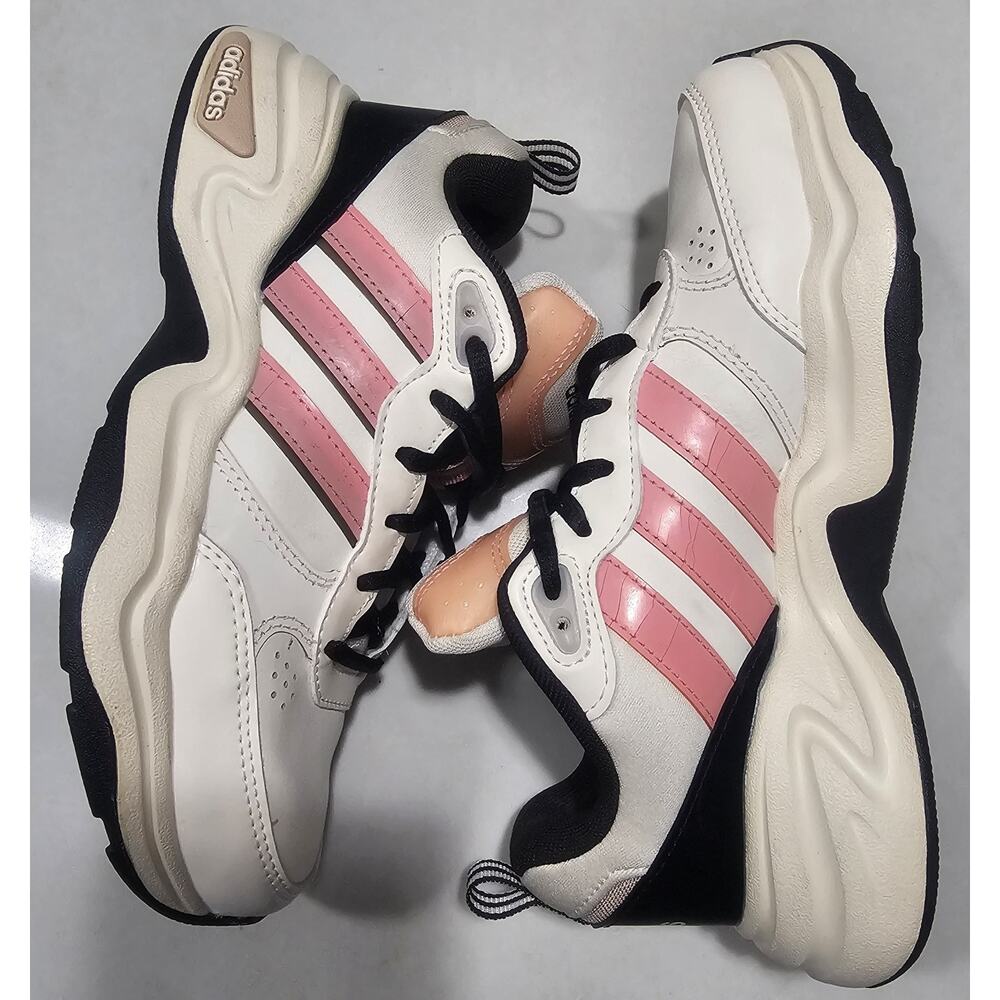 Adidas Women’s Chunky Sneakers White Pink Black Casual Shoes Size US 5 GW2994
